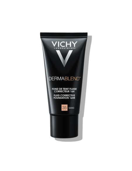 Vichy Dermablend Fond de Teint Fluide Correcteur 16H (Sable) Vichy Dermablend Fond de Teint Fluide Correcteur 16H (Sable)