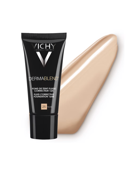 Vichy Dermablend Fond de Teint Fluide Correcteur 16H Nude