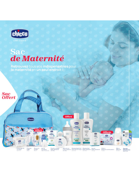 Chicco Sac de Maternité Bleu Indispensables Maternité