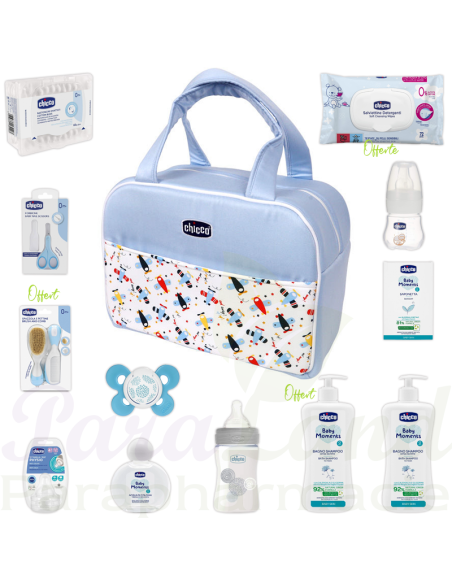 Chicco Sac de Maternité Bleu Indispensables Maternité