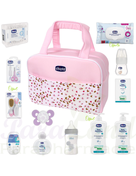 Chicco Sac de Maternité Rose Indispensables Maternité Chicco Sac de Maternité Rose Indispensables Maternité