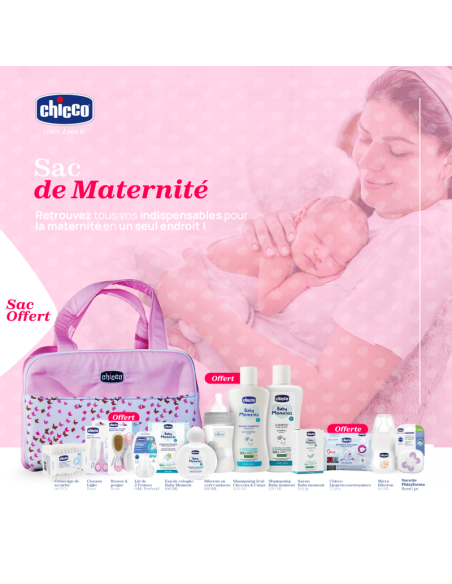 Chicco Sac de Maternité Rose Indispensables Maternité Chicco Sac de Maternité Rose Indispensables Maternité
