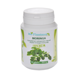Bio Plantana Moringa 100% Bio 90 Gélules