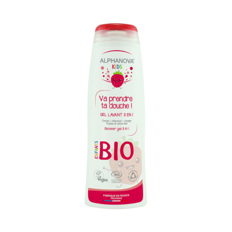 Alphanova Kids Va Prendre Ta Douche Gel Lavant Fraise