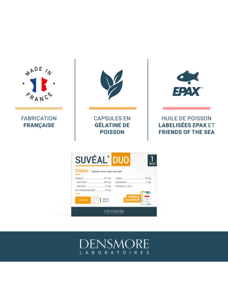 Densmore Suvéal DUO Vision 30 Capsules