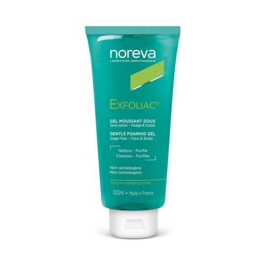 Noreva Exfoliac Gel Moussant Doux 100ml