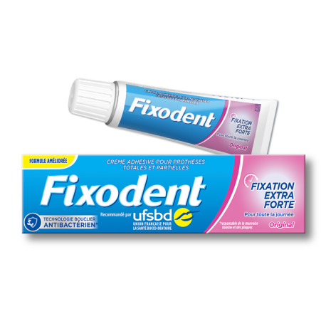 Fixodent Original Crème Adhésive pour Prothèses Dentaires