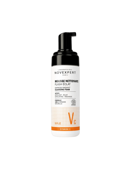 Novexpert Flash Éclat Mousse Nettoyante