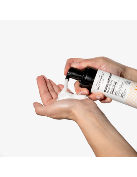 Novexpert Flash Éclat Mousse Nettoyante