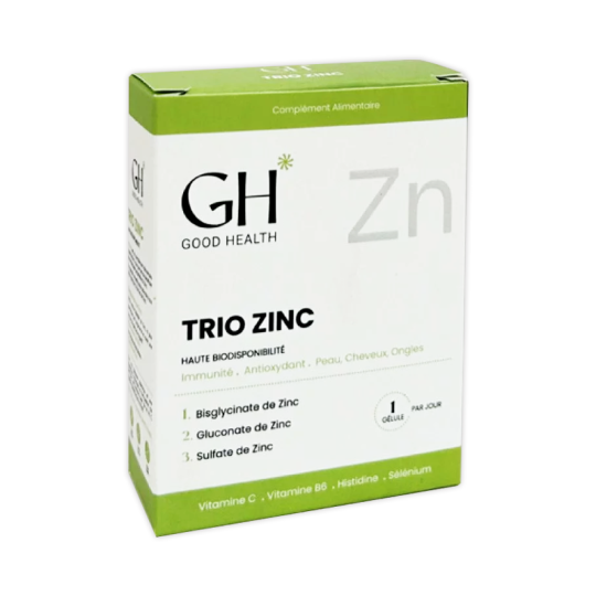 Good Health Trio Zinc 30 Gélules