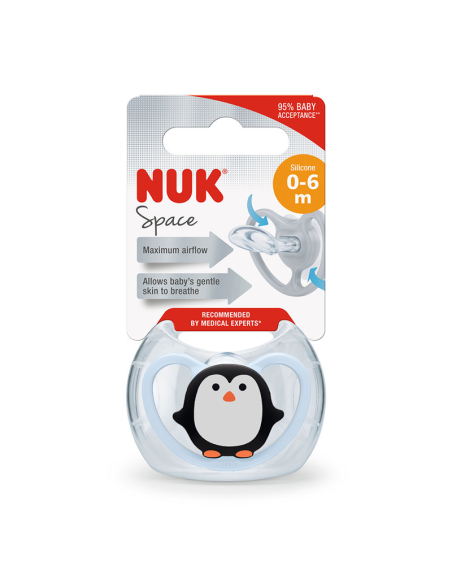 NUK Sucette en Silicone Nuk Space NUK Sucette en Silicone Nuk Space