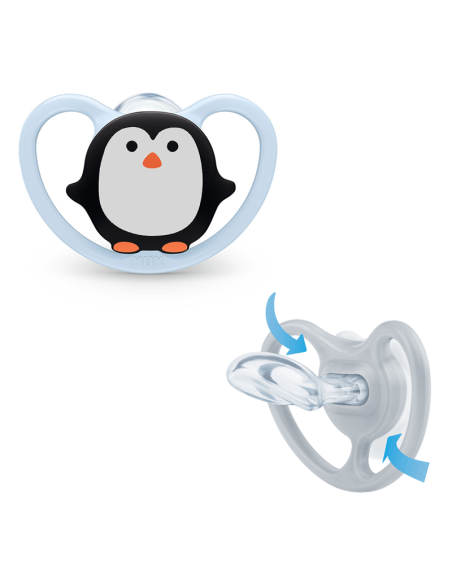 NUK Sucette en Silicone Nuk Space NUK Sucette en Silicone Nuk Space