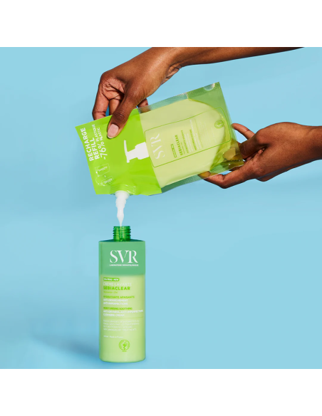 SVR Sebiaclear Crème Lavante Recharge 400ml