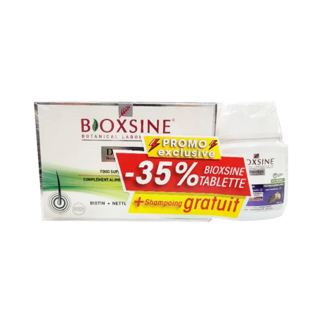 Bioxsine Dermagen Tablette + Dermagen Shampoing Offert