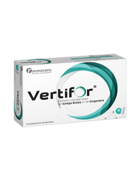 Farmavans Vertifor Vertiges et Nausées 30 Gélules