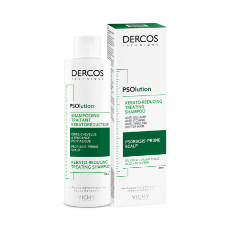 Vichy Dercos PSOlution Shampooing Traitant Kératoréducteur