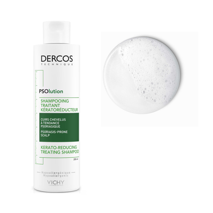 Vichy Dercos PSOlution Shampooing Traitant Kératoréducteur