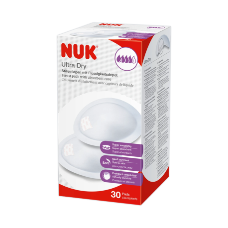 NUK Coussinets d'allaitement Ultra 30 PCS