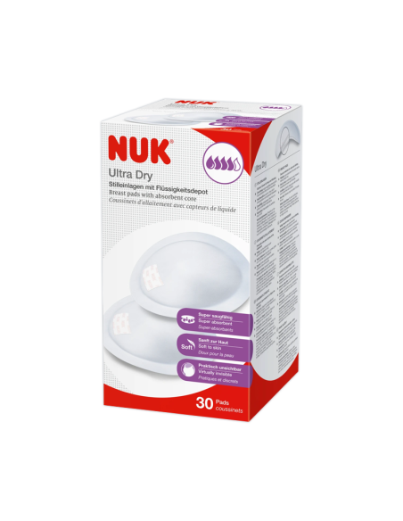 NUK Coussinets d'allaitement Ultra 30 PCS