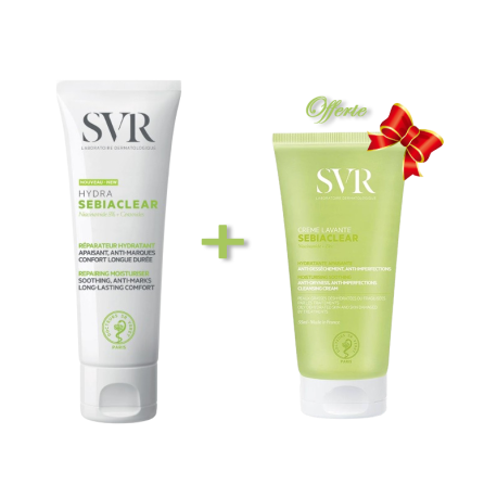 SVR sebiaclear hydra + Crème lavante