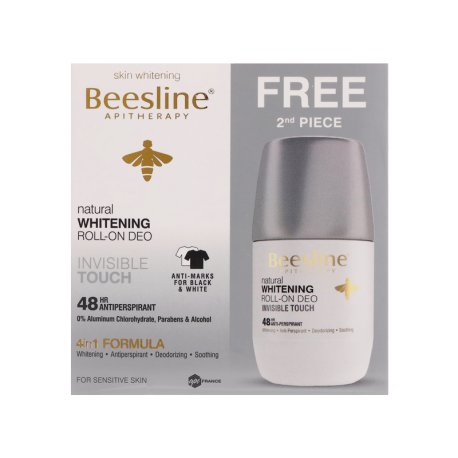 Beesline Coffret Roll-On Déo Éclaircissant Invisible Touch