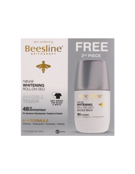 Beesline Coffret Roll-On Déo Éclaircissant Invisible Touch