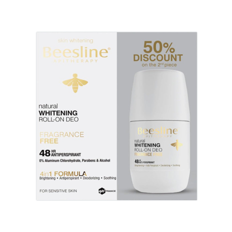 Beesline Coffret Roll-On Déo Éclaircissant Sans Parfum