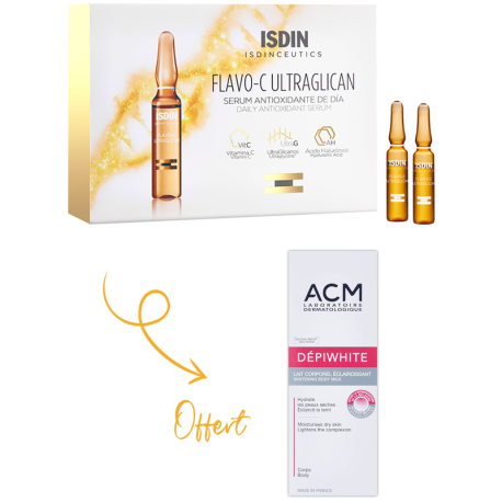 ISDIN Isdinceutics Flavo-C Ultraglican Sérum Visage