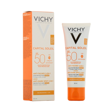 Vichy Capital Soleil Anti-Taches 3-en-1 Teinté SPF50+