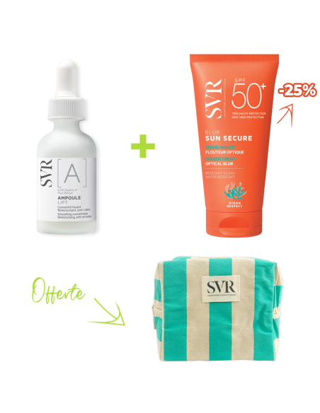 SVR Coffret [A] Ampoule Lift + Sun Secure Blur SPF50+
