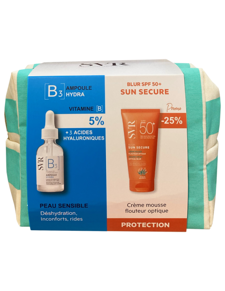 SVR Coffret [B3] Ampoule Hydra + Sun Secure Blur SPF50+