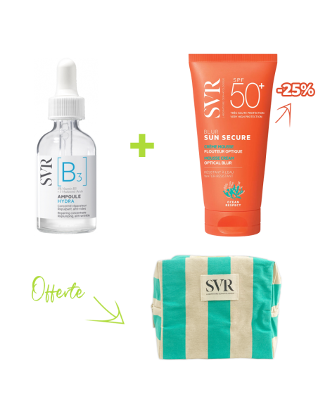 SVR Coffret [B3] Ampoule Hydra + Sun Secure Blur SPF50+