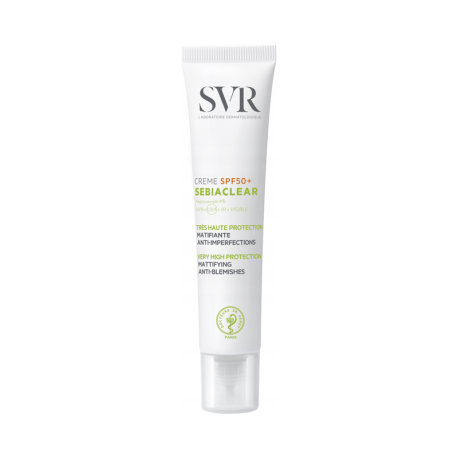 SVR Sebiaclear Crème Matifiante Anti-Imperfections SPF50+