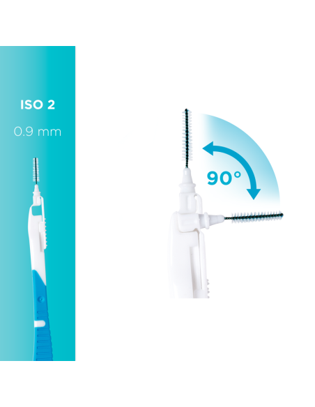 Gum Bi-Direction Brossette Interdentaire 0,9mm x6