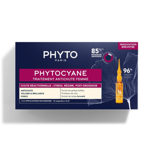 Phytocyane Femme Traitement Antichute Réactionnelle