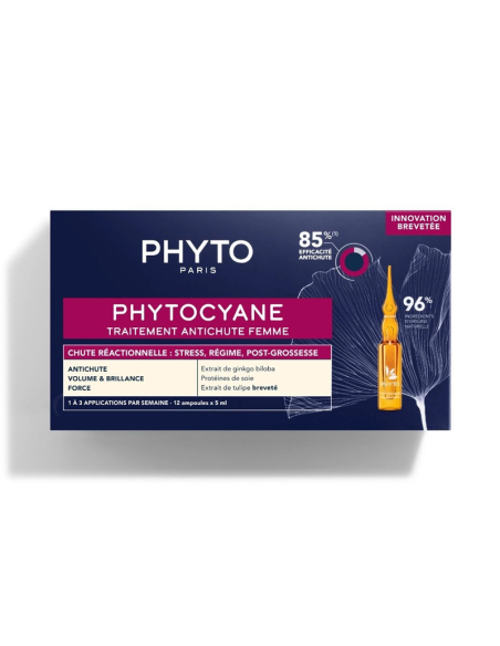 Phytocyane Femme Traitement Antichute Réactionnelle Phytocyane Femme Traitement Antichute Réactionnelle