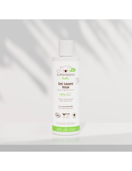 Alphanova Bébé Gel Lavant Doux 200ml