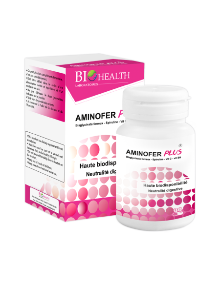 Biohealth Aminofer Plus 30 Gélules