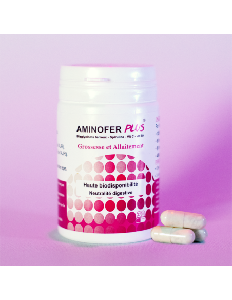 Biohealth Aminofer Plus 30 Gélules