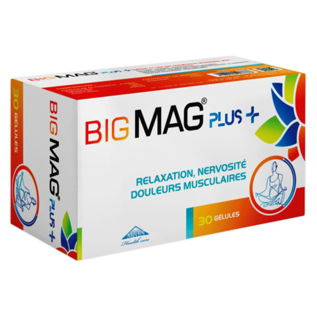 BIGMAG Plus Relaxation Nervosité 30 Gélules