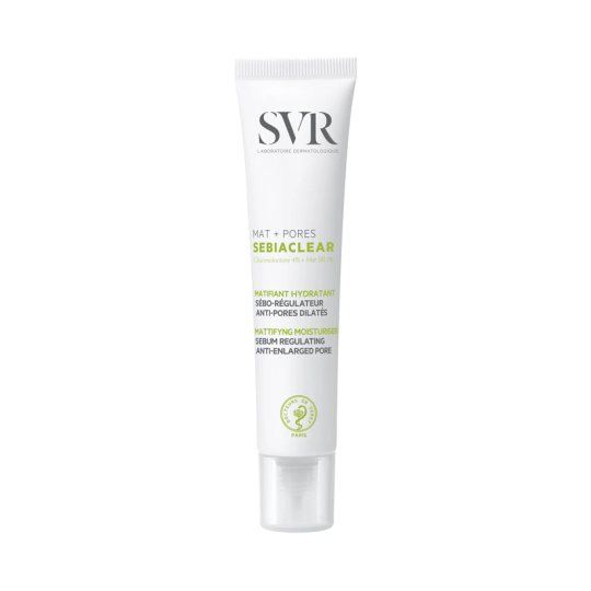 SVR Sebiaclear Mat + Pores Soin Matifiant Hydratant 40ml