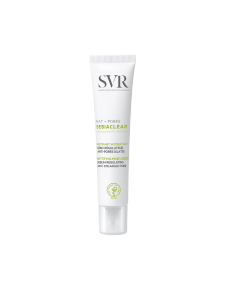 SVR Sebiaclear Mat + Pores Soin Matifiant Hydratant 40ml