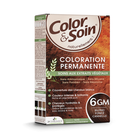 Color & Soin Kit Coloration 6GM Blond Foncé Cannelle