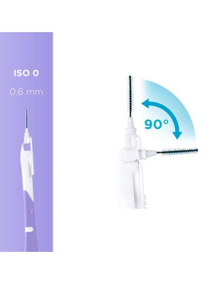 Gum Bi-Direction Brossette Interdentaire 0,6mm x6