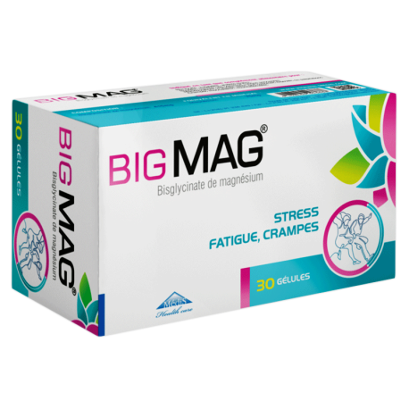 BIGMAG Bisglycinate de Magnésium 30 Gélules