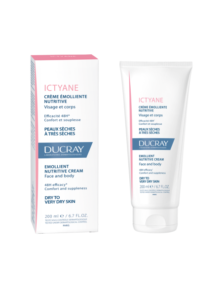 Ducray Ictyane Crème Émolliente Nutritive