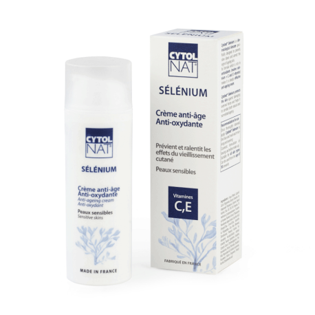 Cytolnat Sélénium Crème Anti-âge Anti-Oxydante 50ml