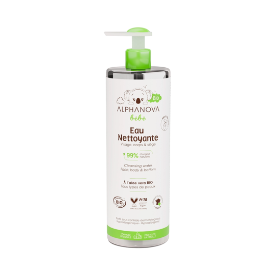 Alphanova Bébé Eau Nettoyante Certifiée Bio