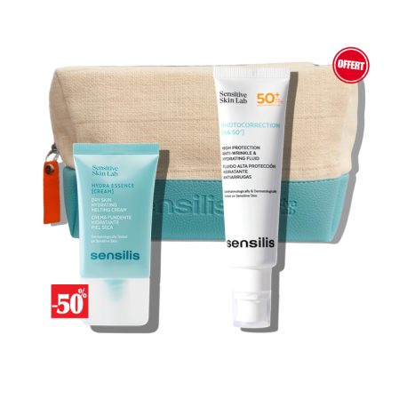 SENSILIS Pack Photocorrection + Hydra Essence Gel (-50%) + Trousse