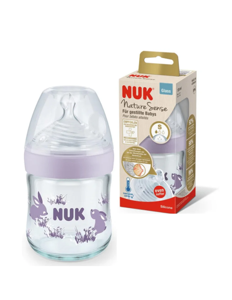 NUK Biberon Nature Sense Temperature Control 120ml